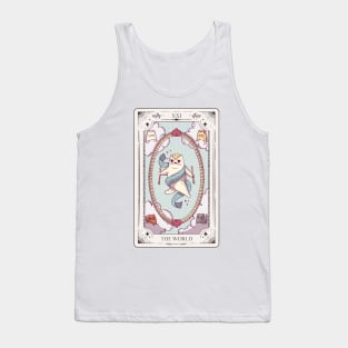 Cat Tarot Card Tarot Cards Cats Tank Top